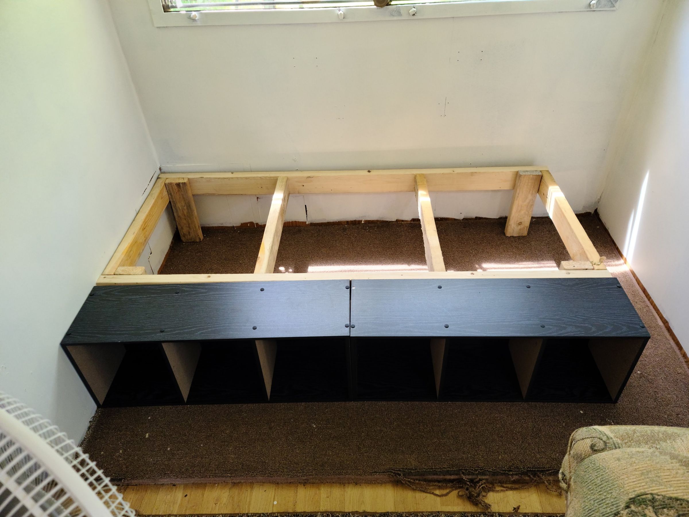 Ikea Bookcase Bed Frame 5 Steps Instructables