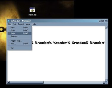 How to Make a Matrix Batch File : 3 Steps - Instructables