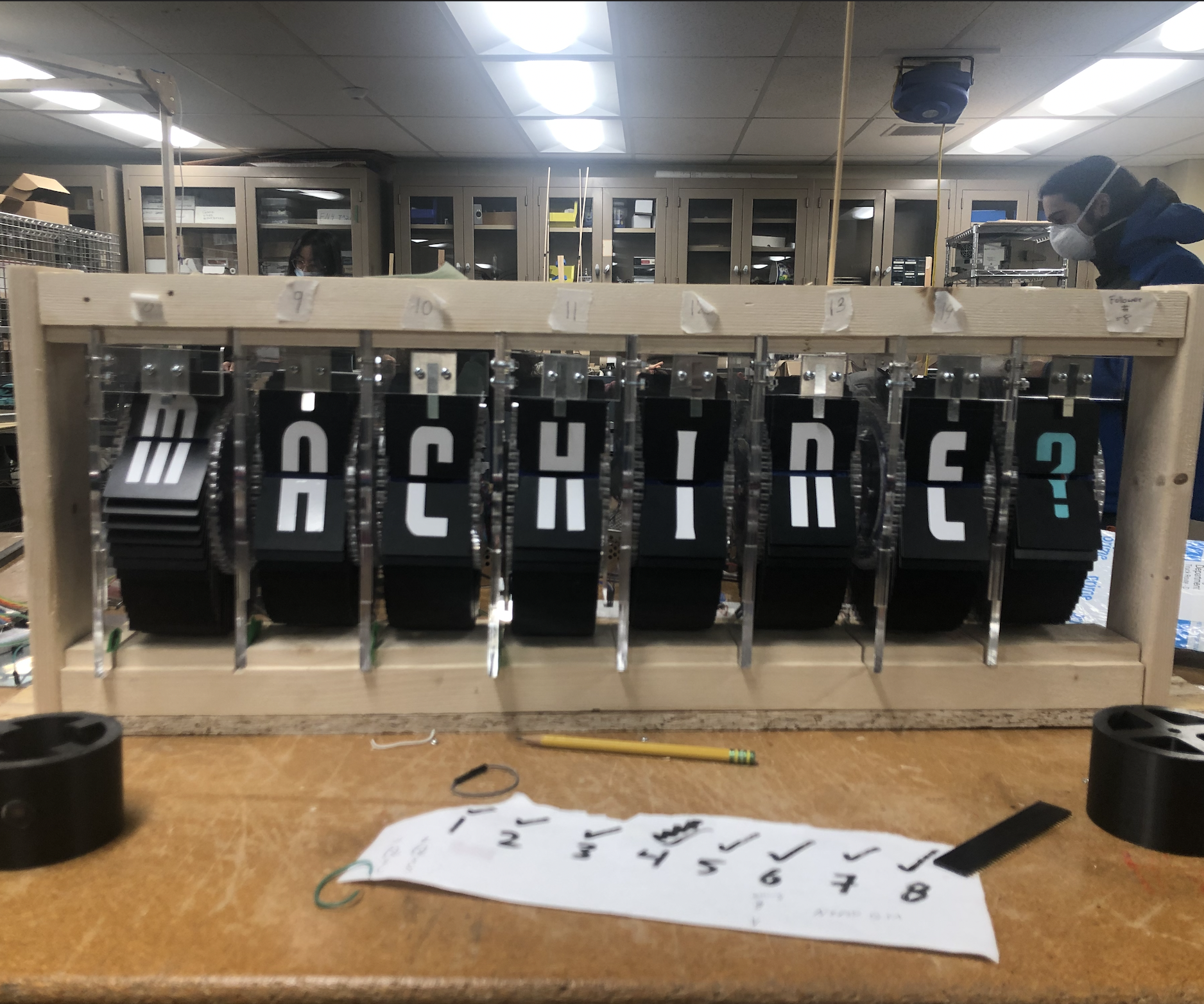 Split Flap Assembly and Design