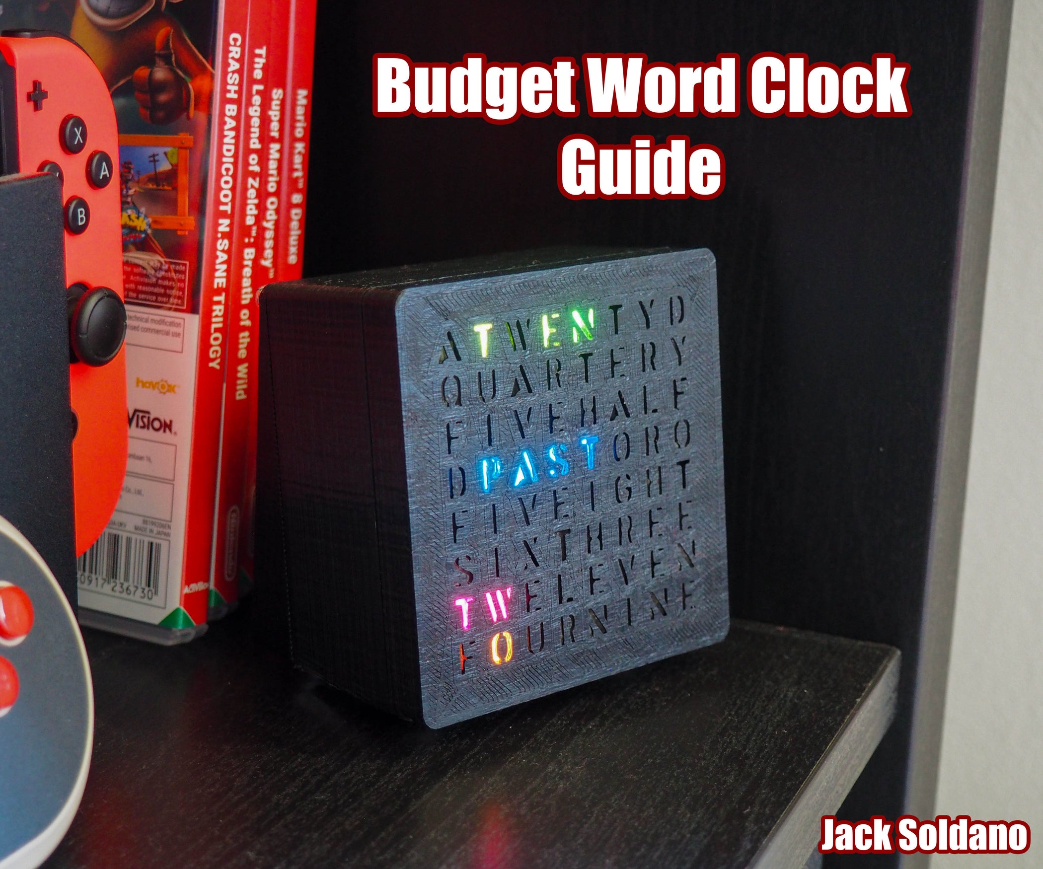 Budget Arduino RGB Word Clock! : 7 Steps (with Pictures) - Instructables