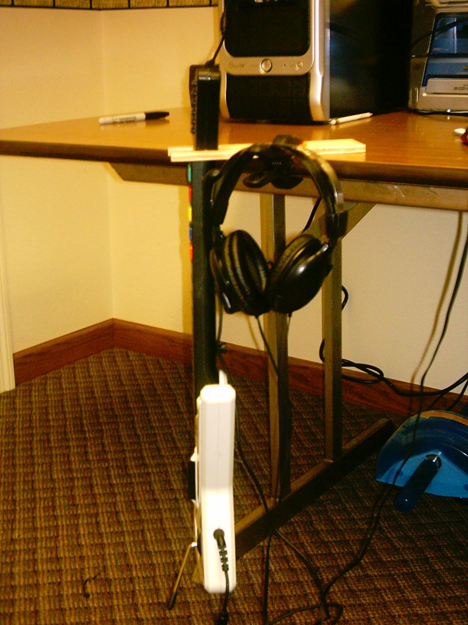 Guitar Hero and Headphone Holster/holder
