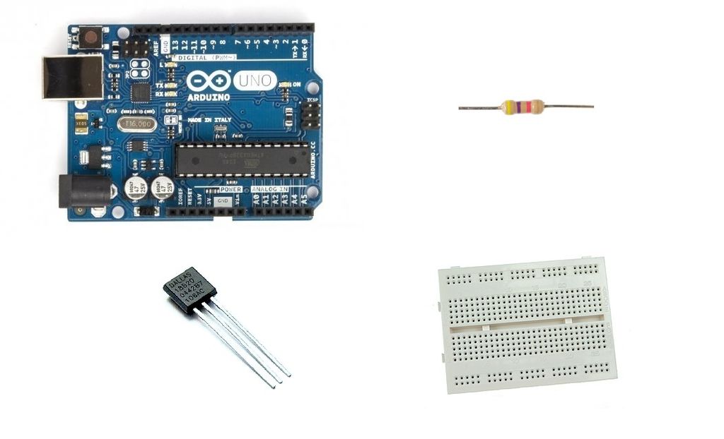 How to Use DS18B20 Temperature Sensor - Arduino Tutorial : 5 Steps ...