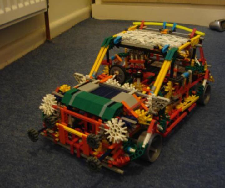 K'nex Mini Cooper S Updated
