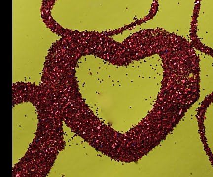 DIY Valentine's Day Gift Ideas 2016 | Greeting Card With Heart Prints