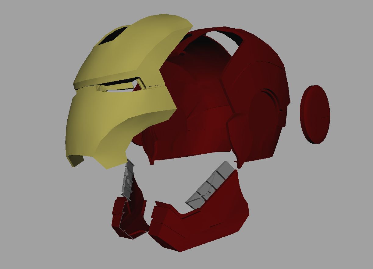 3D Printing an Ironman Helmet : 11 Steps (with Pictures) - Instructables