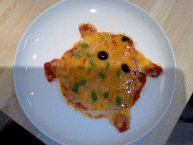 How to make a hedgehog pizza