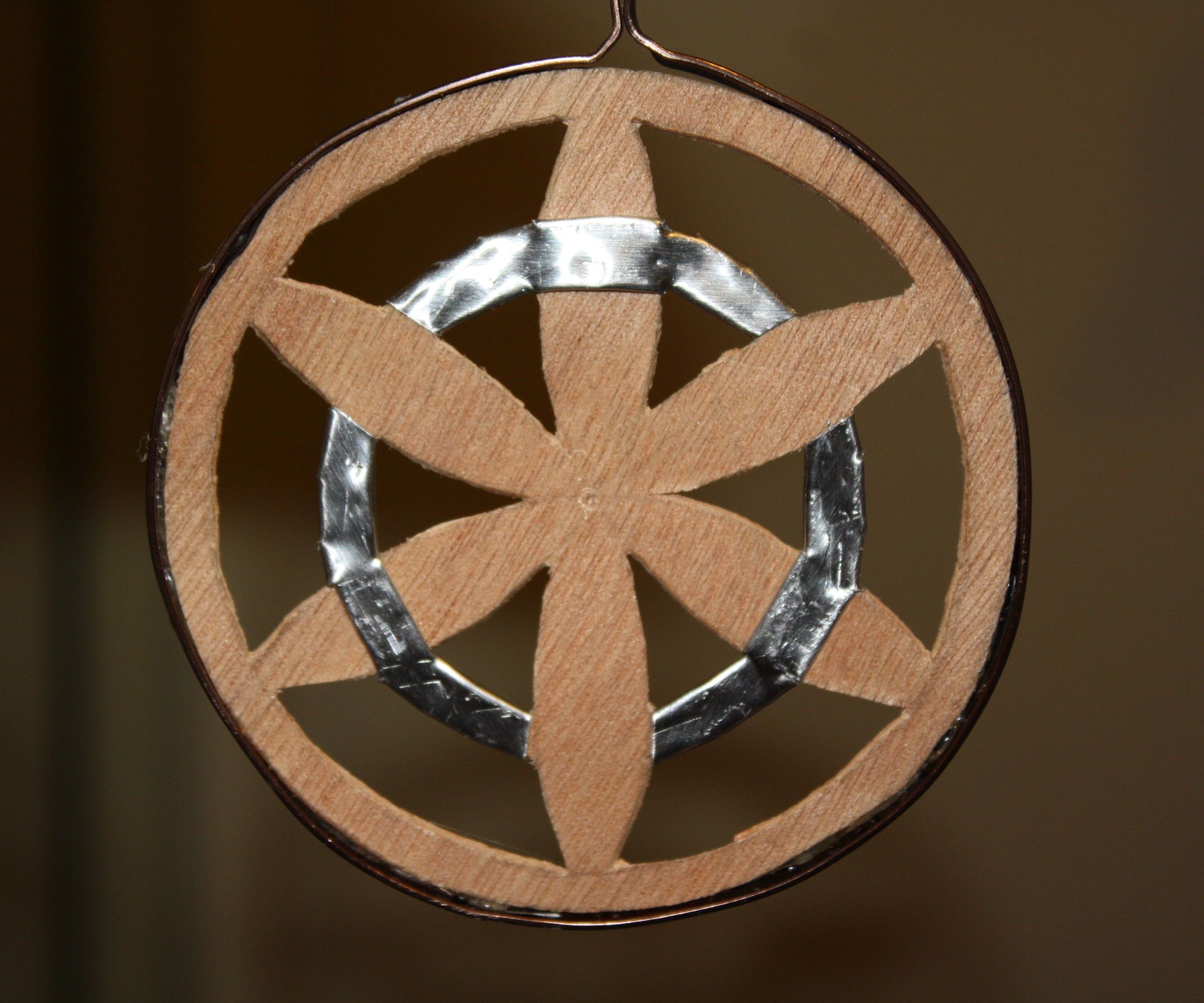 Cherry Wood Ornament
