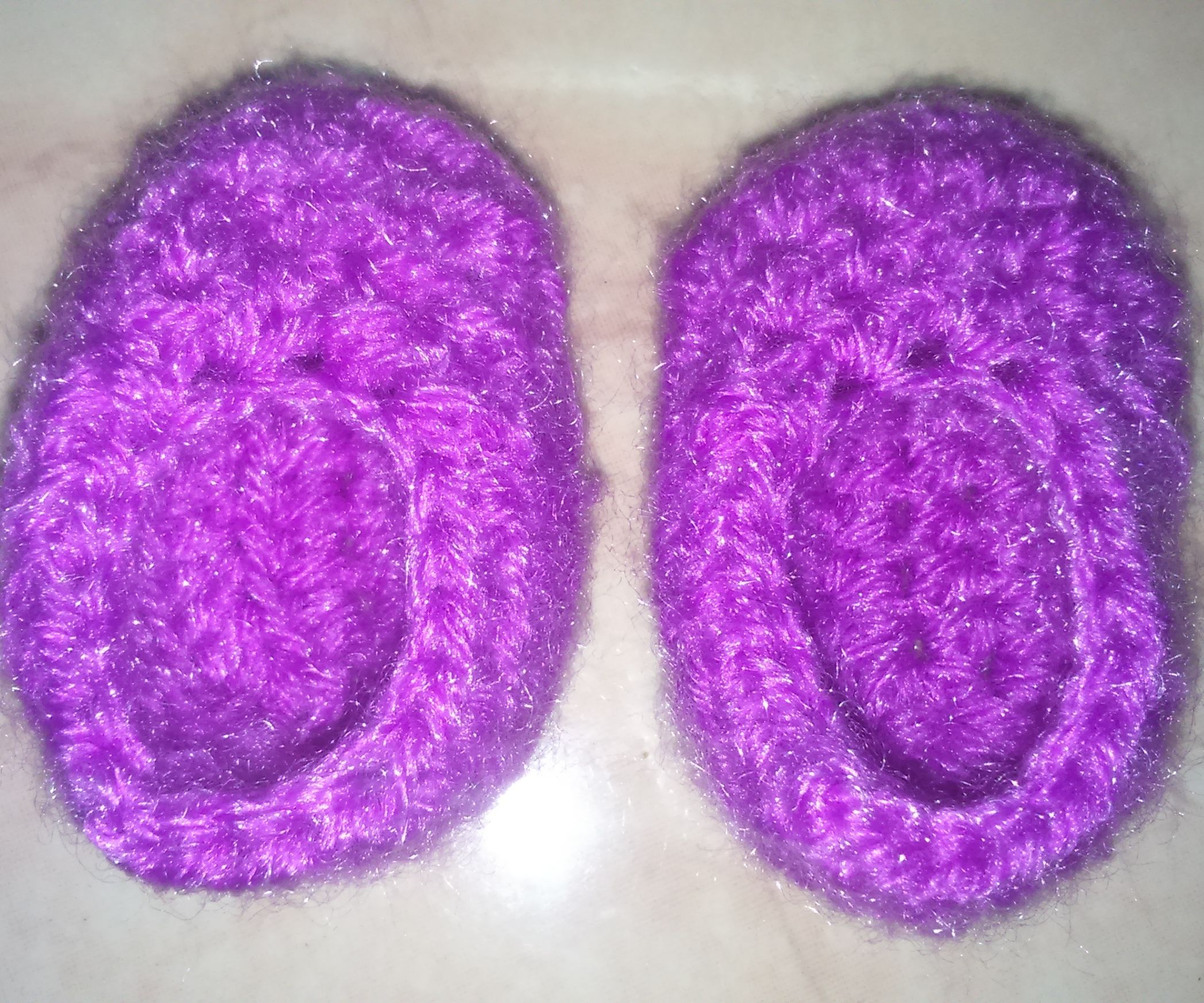 Crochet New Born Baby Booties