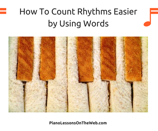 How to Count Rhythms Much Easier by Using Words