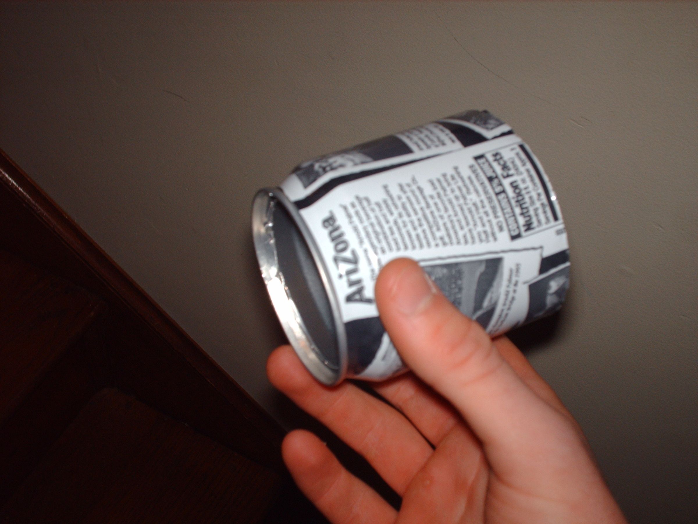 Soda Can Flyer
