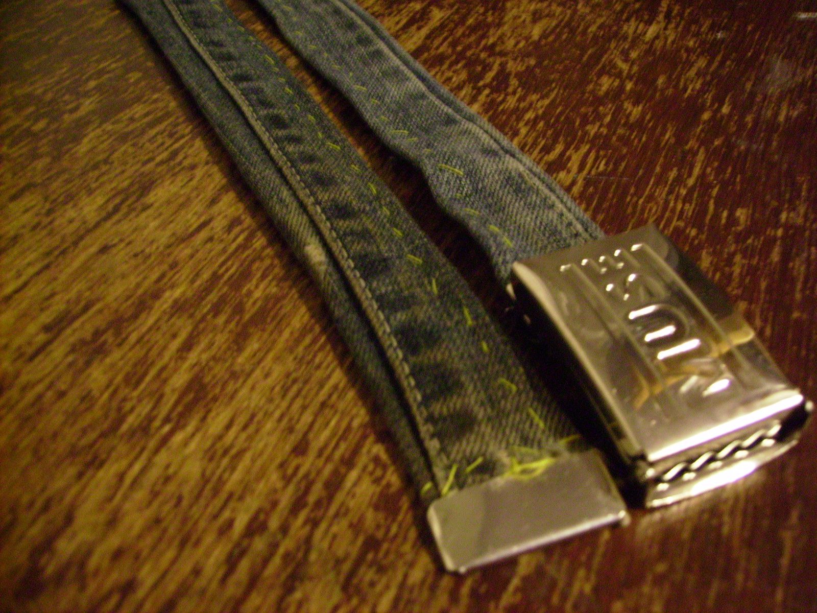 DIY Denim Belt