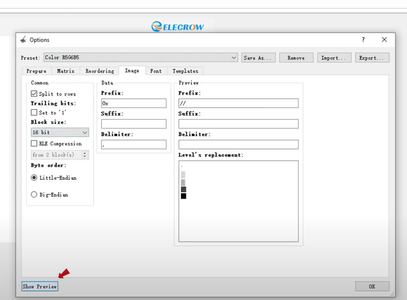 Image Conversion for Display