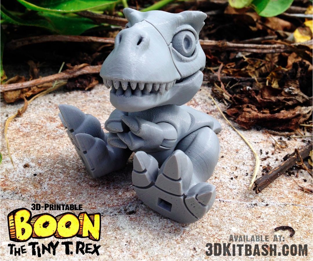 How to Assemble Our 3D-Printable Tiny T-Rex