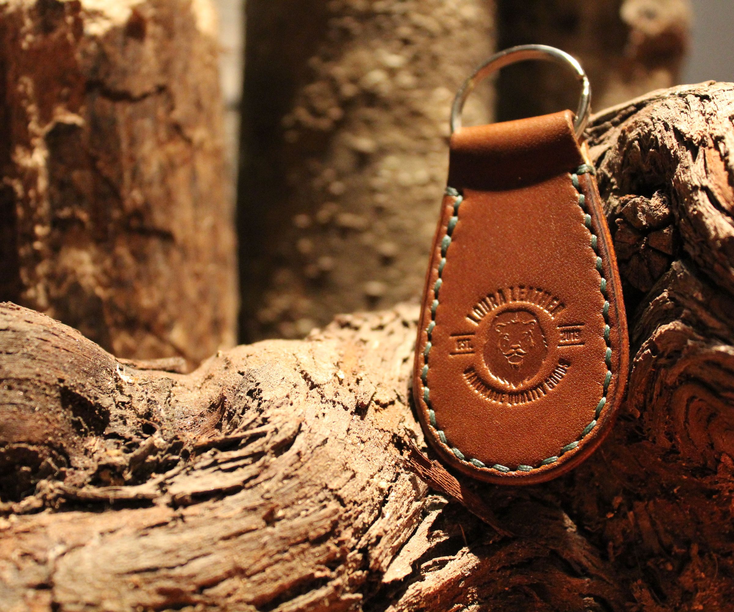 Making a Leather Key Fob