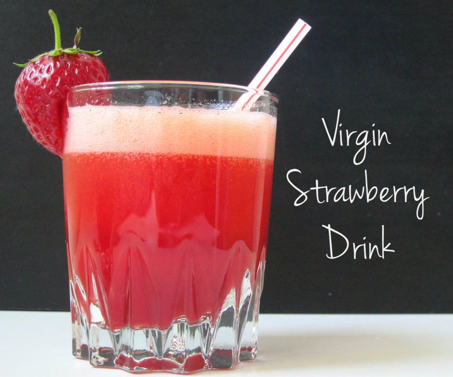 Virgin Strawberry Drink (with a Secret Ingredient!)