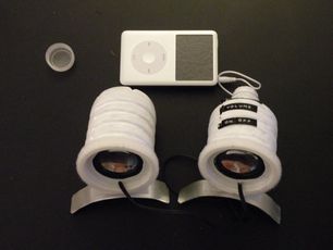 Water Bottle Mobile Speakers