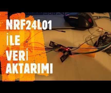 NRF24L01 WIRELESS DATA TRANSFER