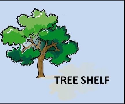 Rustic Tree Shelf