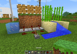 Minecraft Automatic Sugarcane Farm. : 12 Steps - Instructables