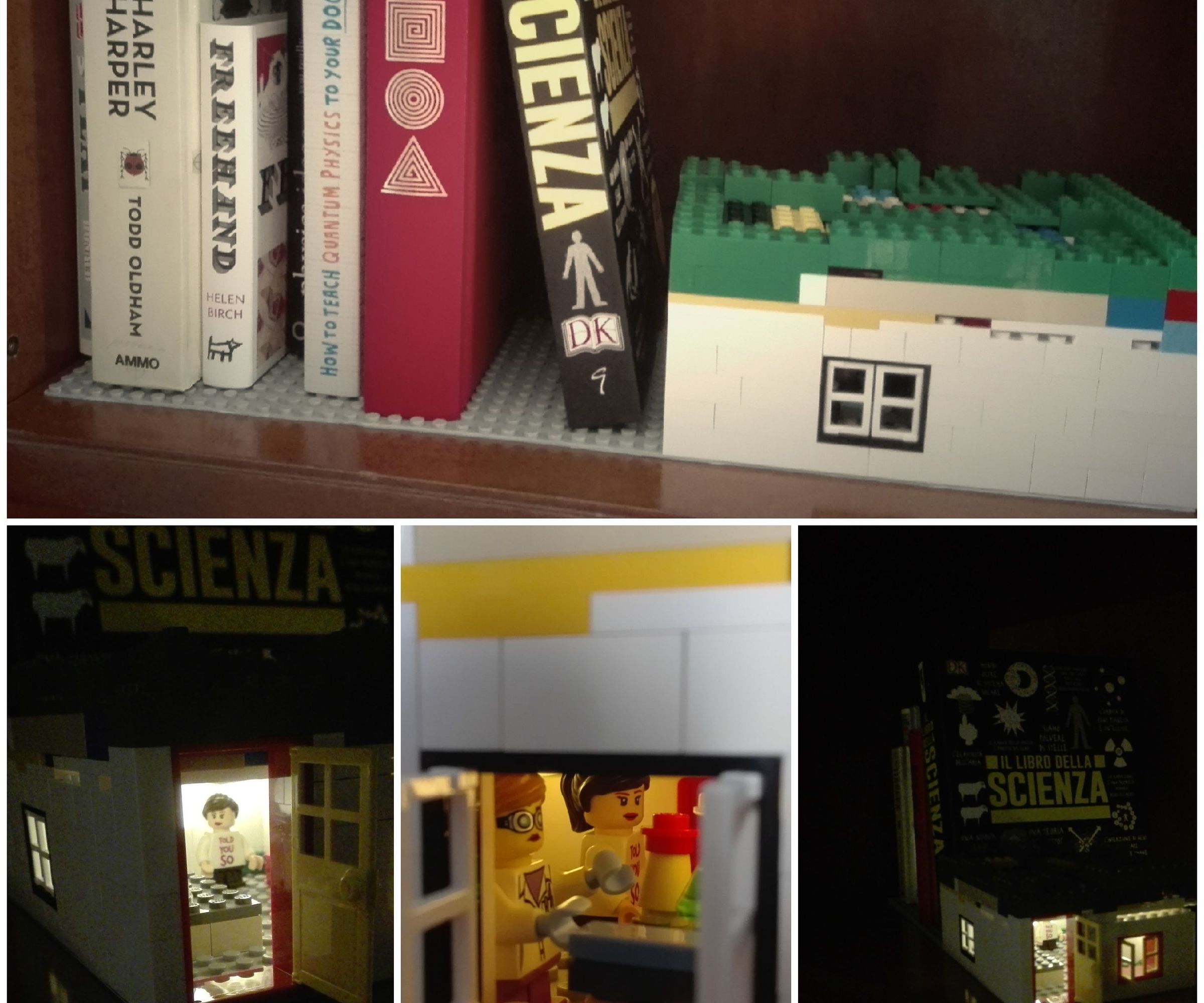 Secret Dream Lego Lamp and Book-end