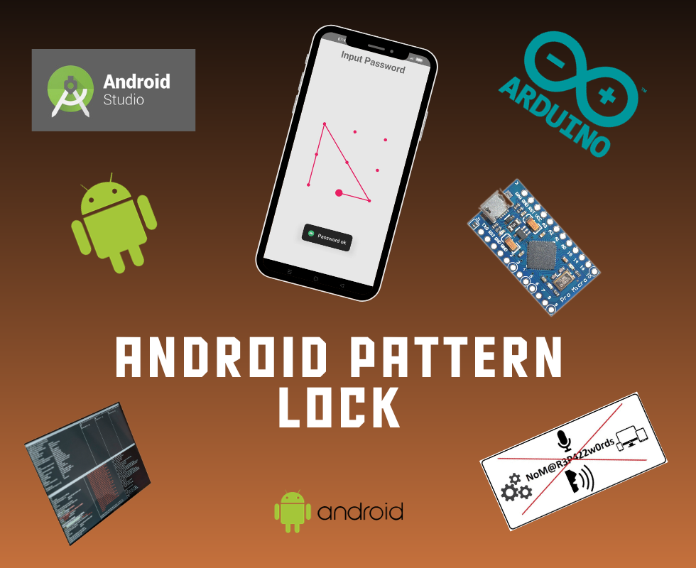 Login Device With Android Draw Pattern and a Leonardo Board, No More Passwords, No More Logins.