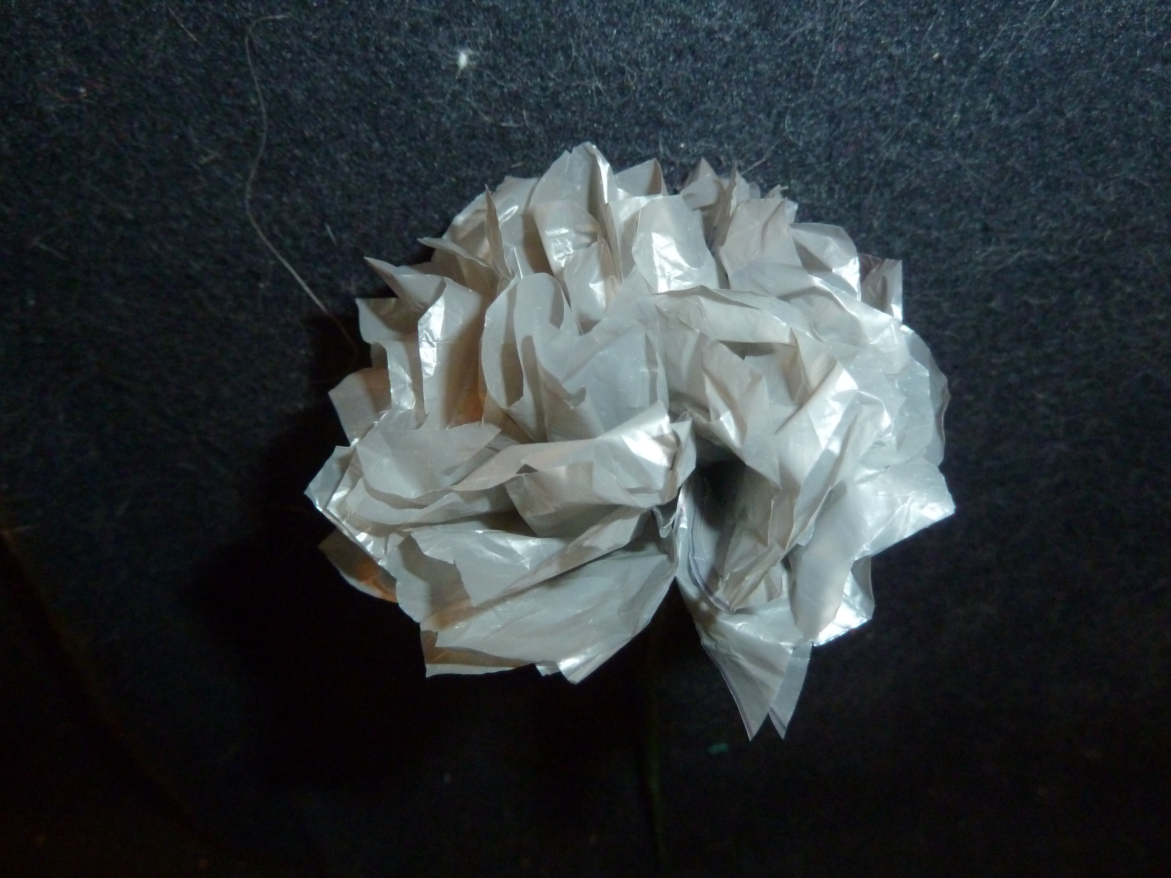 DIY Plastic Bag Flowers 3 Steps Instructables