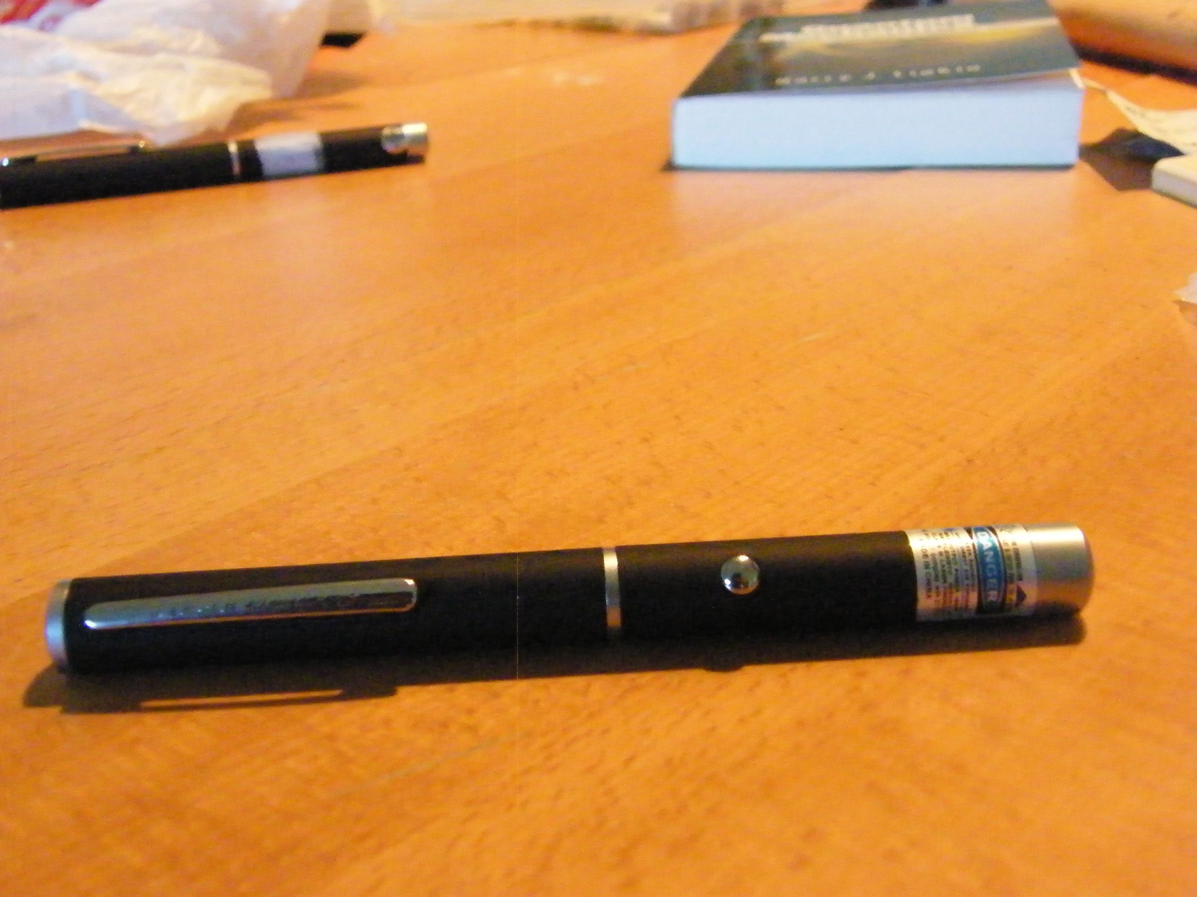 Simple Switch Mod to Common Push Button Laser Pointer