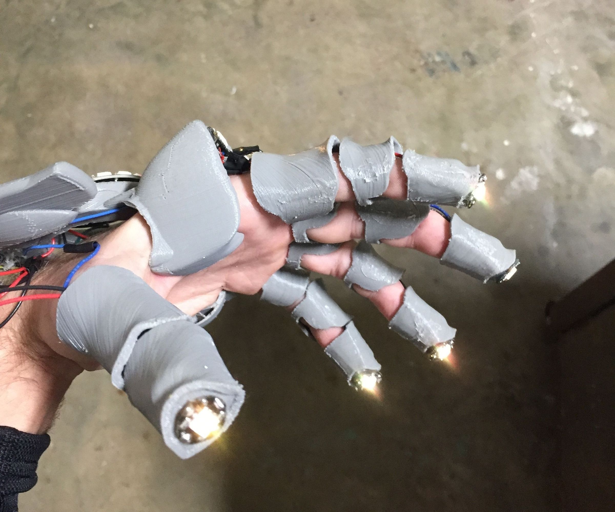 The RGB (Refino Gaunlet Beta) Glove