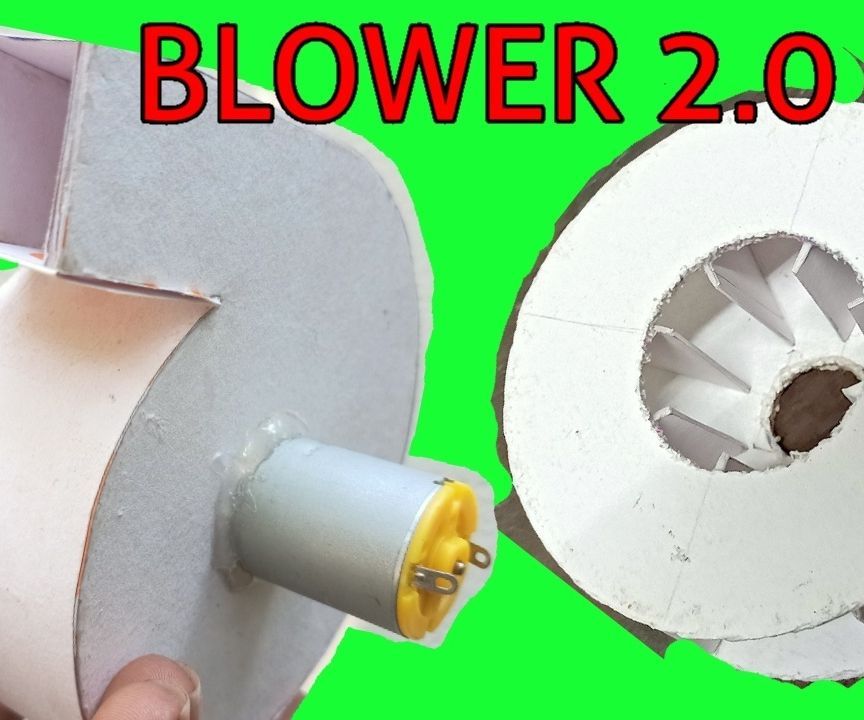 Air Blower 2.0 Using PAPER 