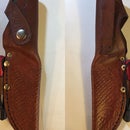 Leather knife sheath
