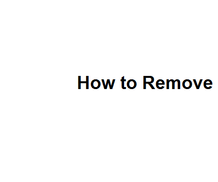 How to Remove Unwanted Items In a Animation