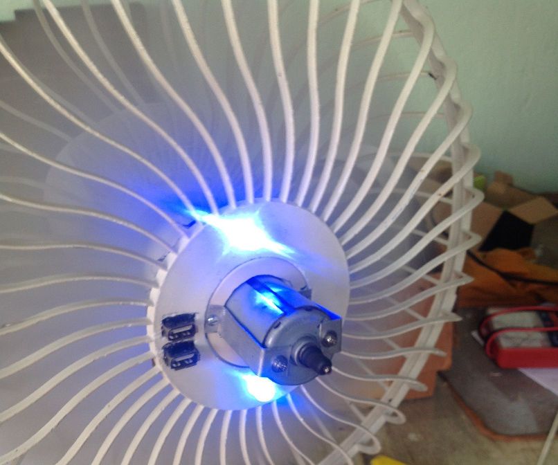 GERADOR ELETROMECÂNICO/ELETROMAGNÉTICO - VENTILADOR