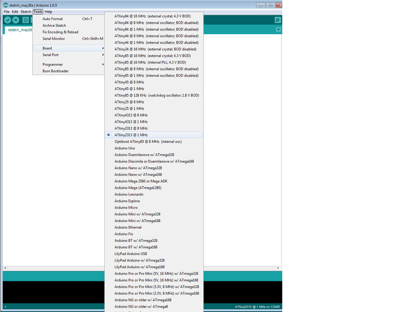 Installing ATtiny Files