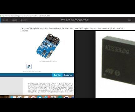 Monitoring Acceleration Using Raspberry Pi and AIS328DQTR Using Python