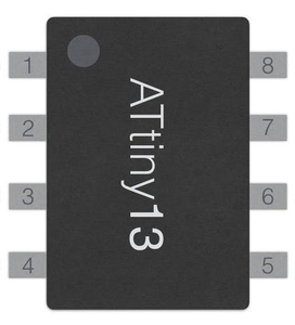 Make a PoV Display With ATtiny13 for $1 : 8 Steps (with Pictures ...