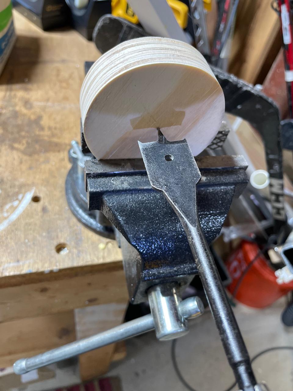 Drill a Pocket for the Socket