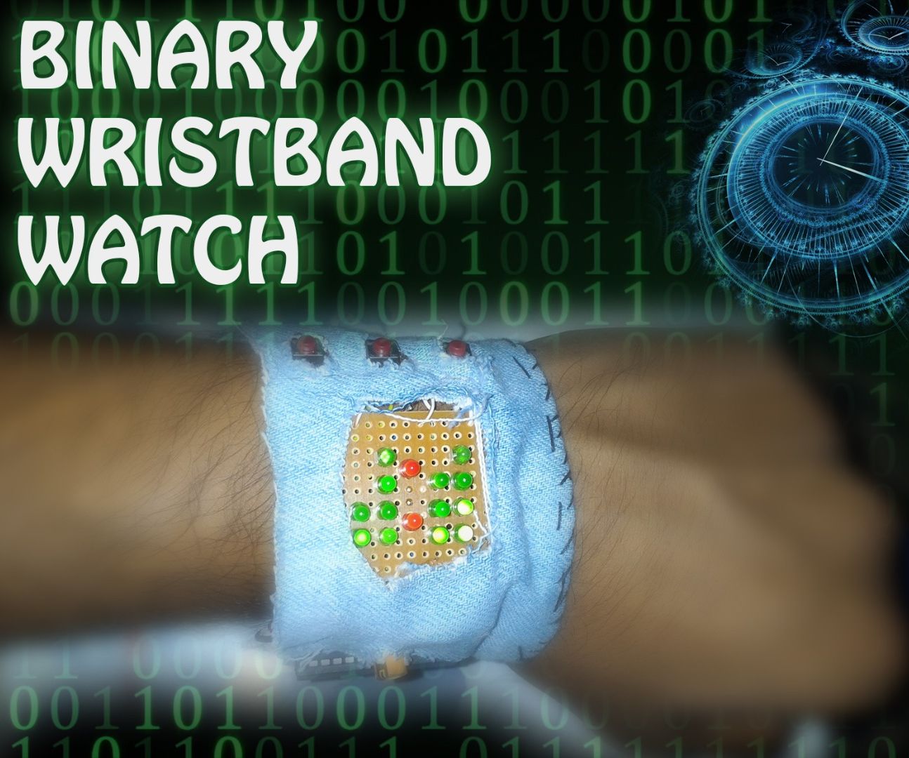 Binary Wrist-Band Watch  