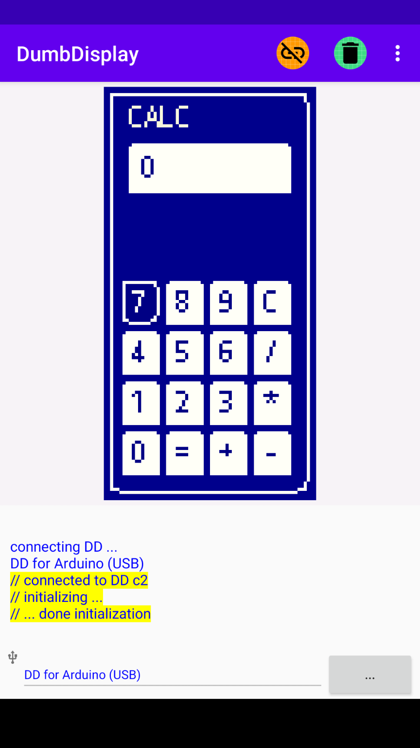 Navigate the Caculator