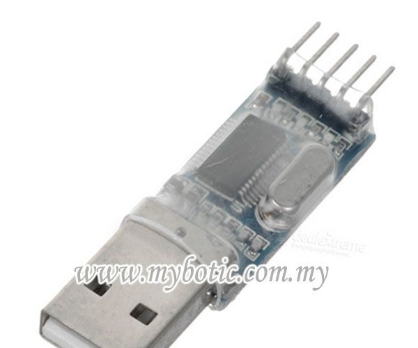 PL2303 Module USB to TTL Interfacing With Pc Tutorial