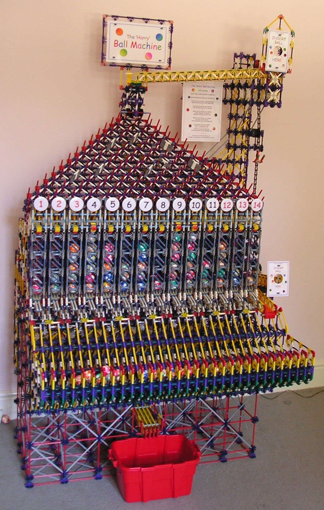 K'Nex Ball Amusement Machine
