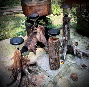 Add Solar Lights to Stems