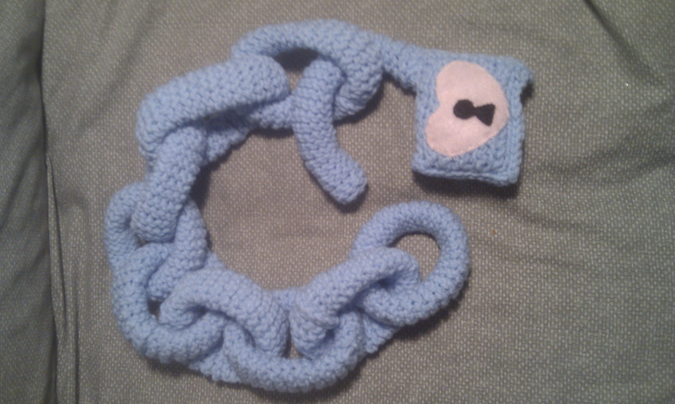 How to Crochet a Yarn Lock and Chain Instructables