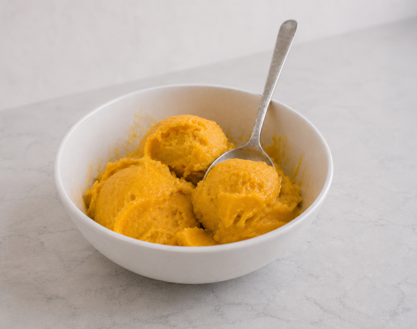 A Scoop of Summer: Mango Sorbet