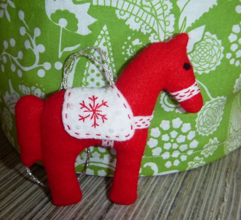 Dala Horse Tree Decoration