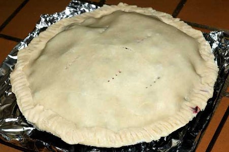 Cover With Pie Crust