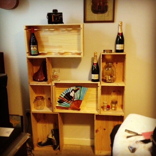WINE Crate DRESSER