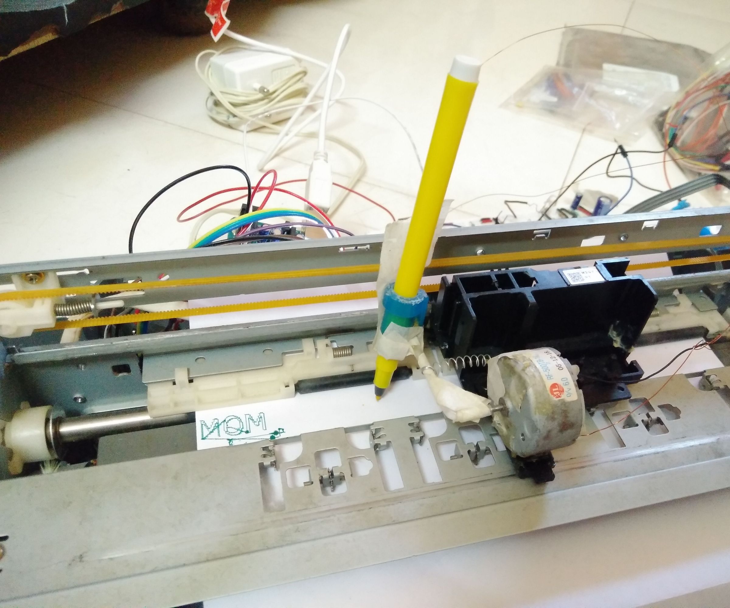 GRBL With H Bridge and DC Motor