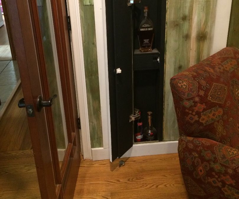 Hidden Wall Compartment!