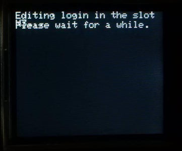 Edit Login Stored on SD Card