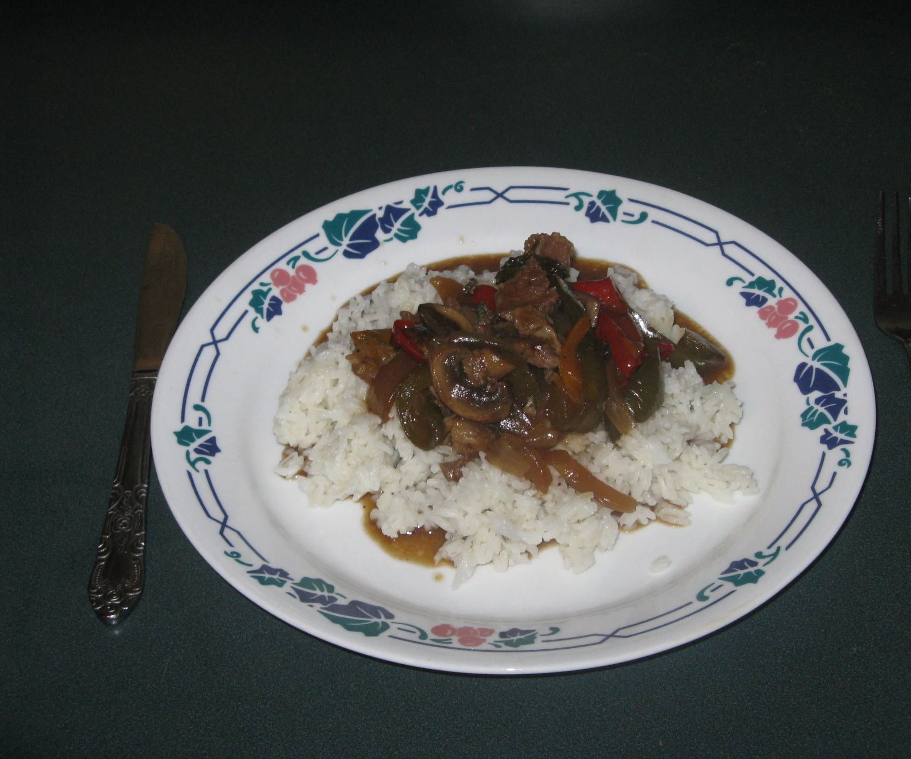 Slow Cooked Pepper Steak